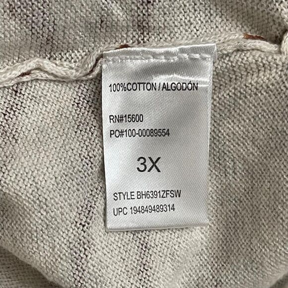 DEMOCRACY Animal Print Cinch Sweater Size 3X NWT! - Picture 8 of 10